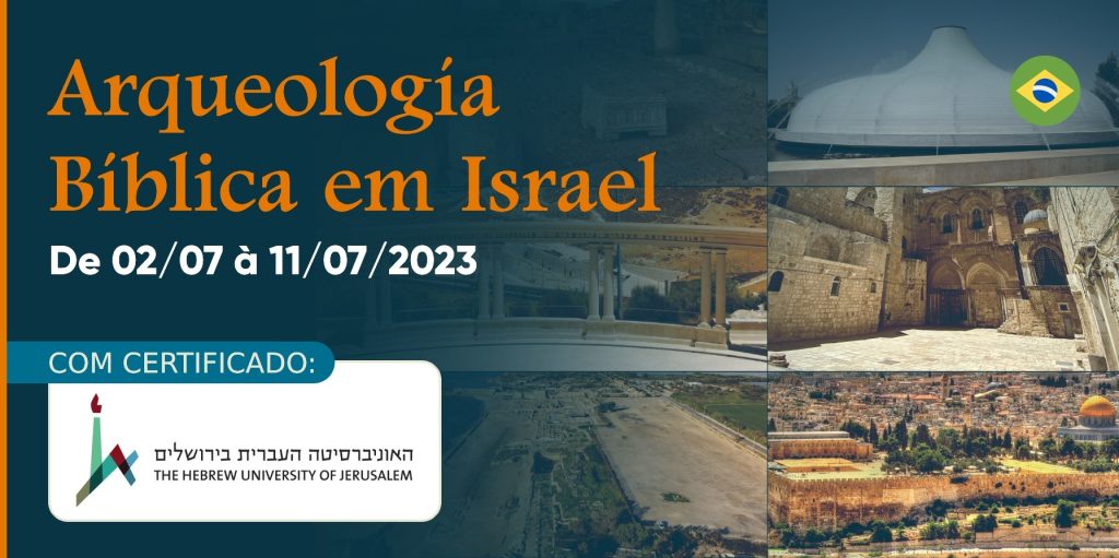 Arqueología Bíblica em Israel 2023 PT